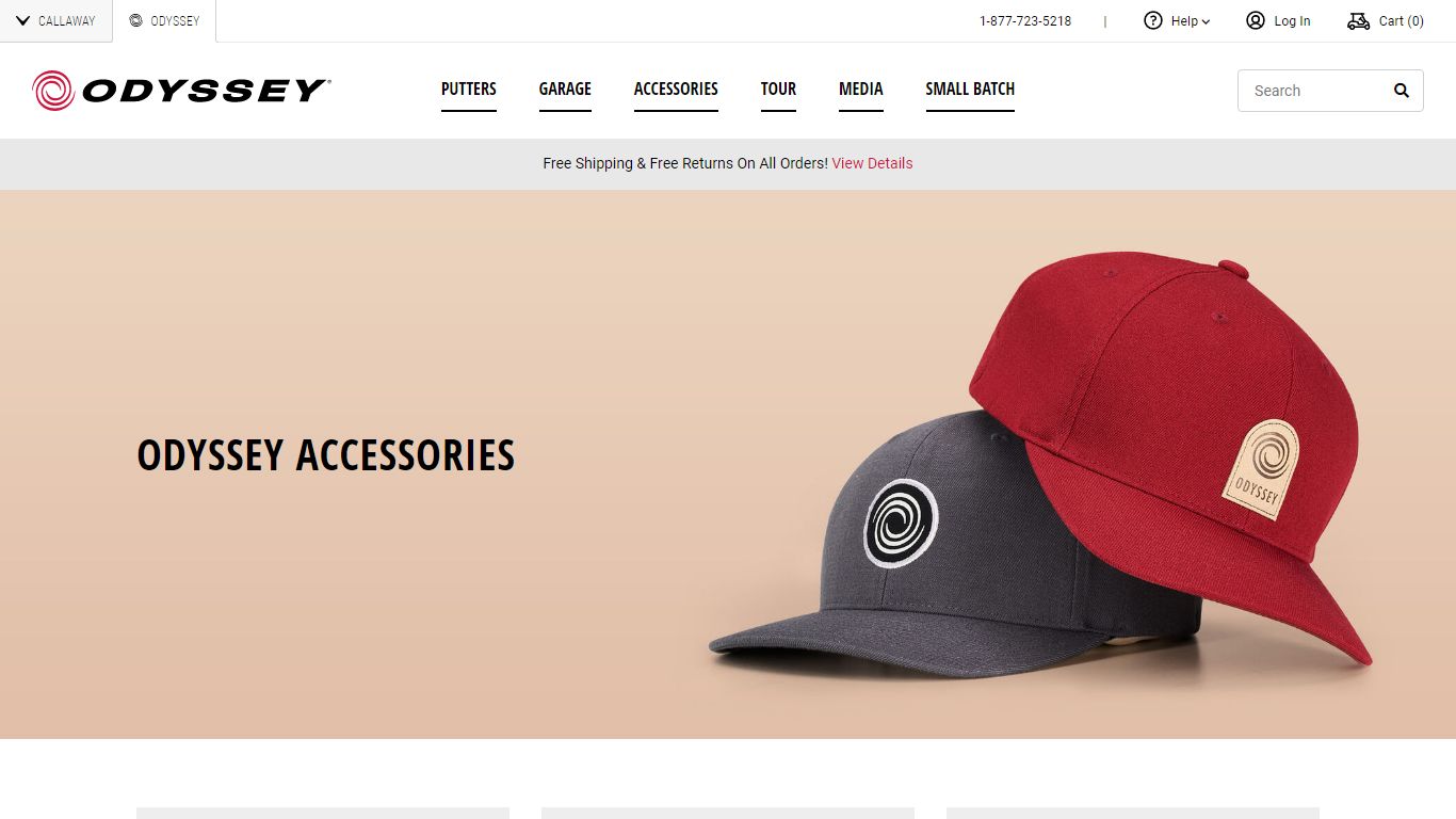 Odyssey Golf Accessories | Toulon & Odyssey Putters
